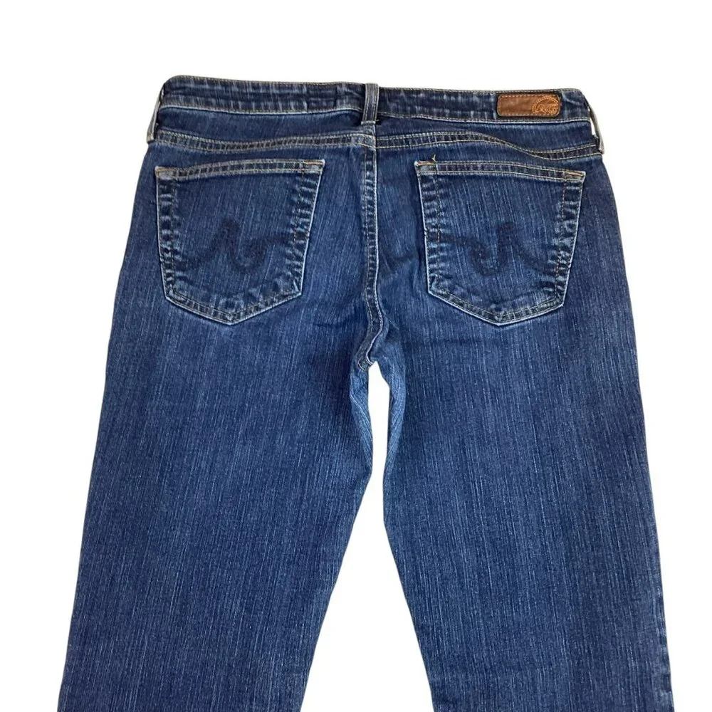 Adriano Goldschmied Womens 30R Stilt Cigarette Jeans Dark Wash Denim - Picture 7 of 12